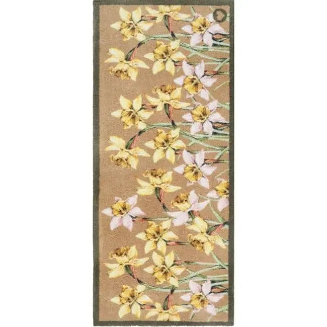 Eco-Friendly Floral-Inspired Mat The Rugs