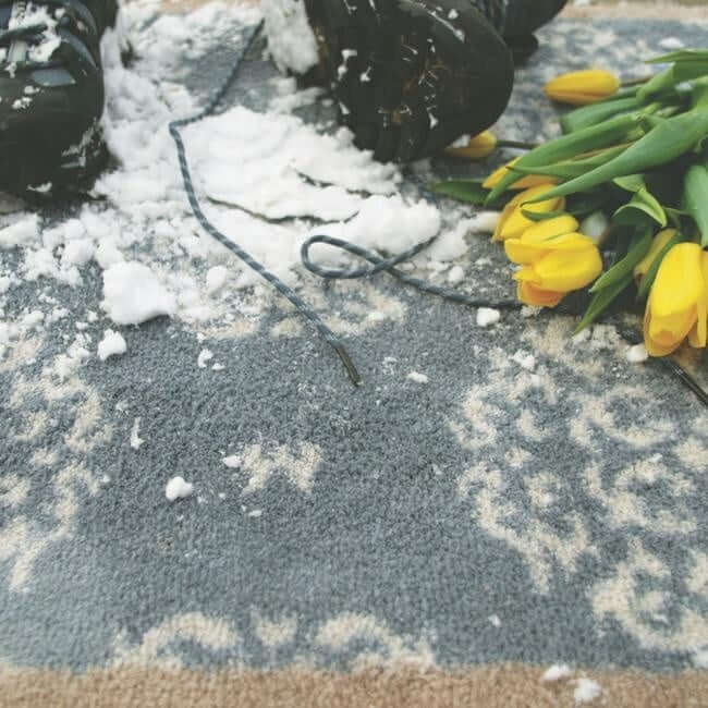 Eco Washable Floral Mats – Geometric The Rugs