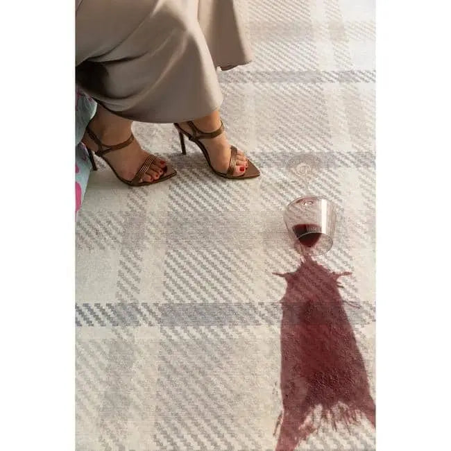 Eco-Washable Rug Tartan Design The Rugs