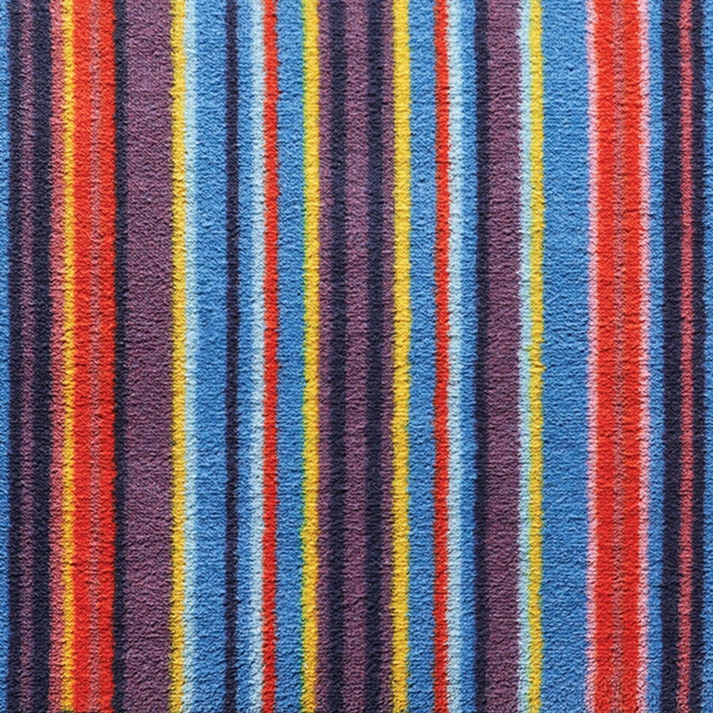 Eco-Washable Striped Mat Multicolour The Rugs