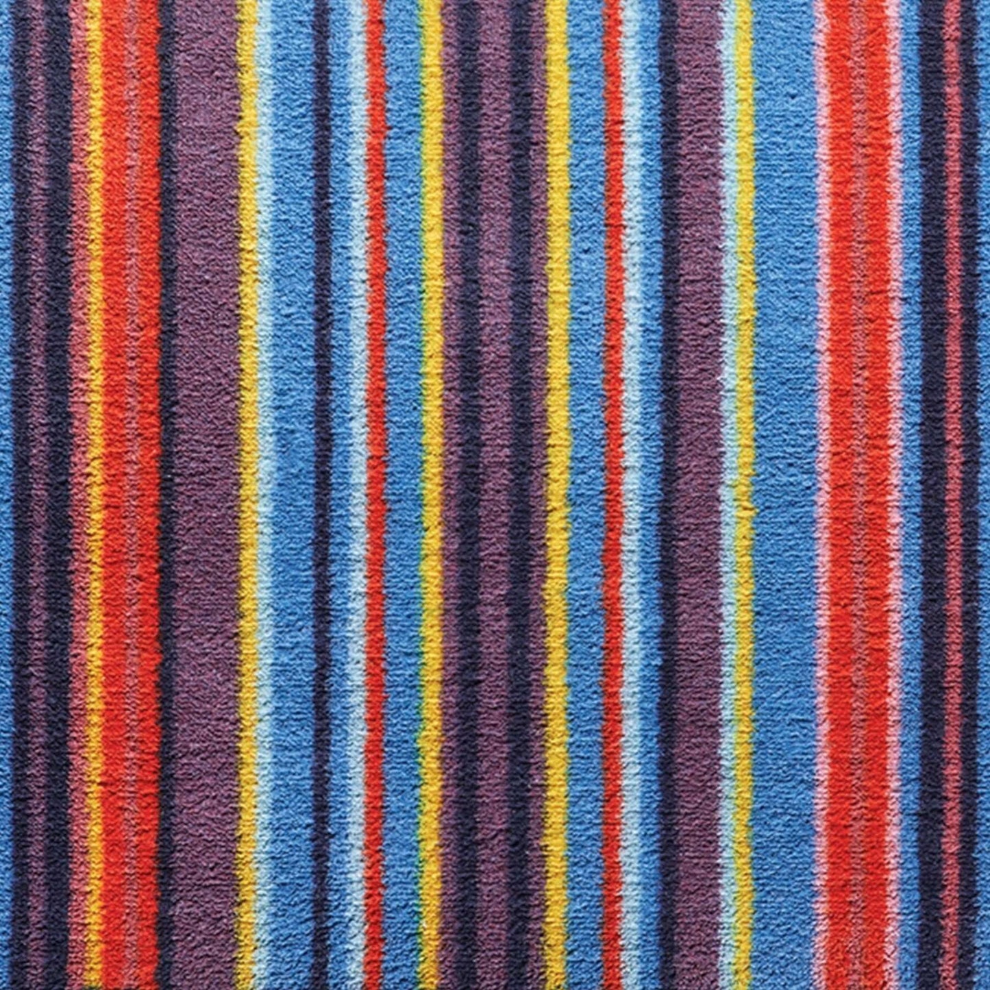 Eco-Washable Striped Mat Multicolour The Rugs
