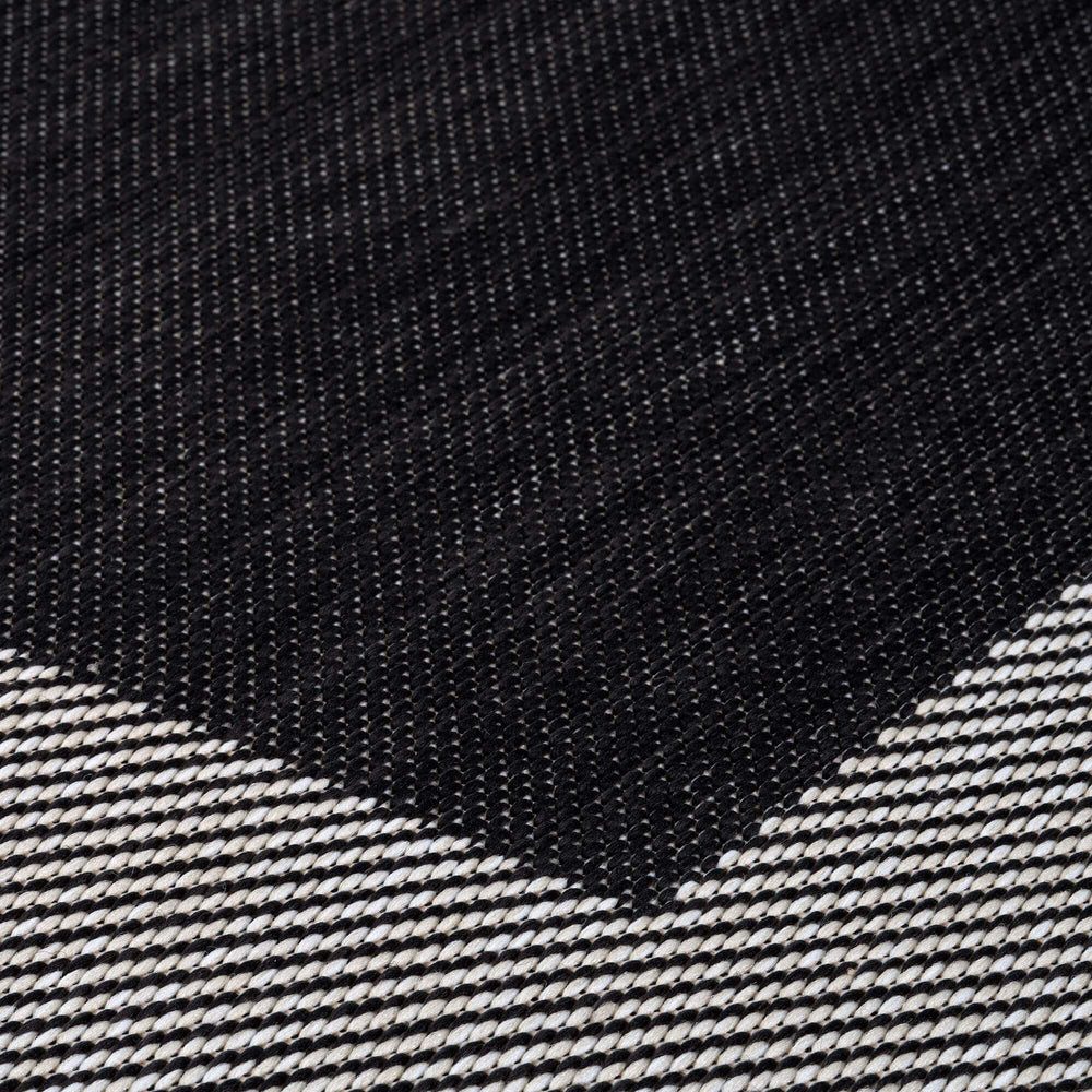 Ecology Outdoor Rug Black | 200bl The Rugs