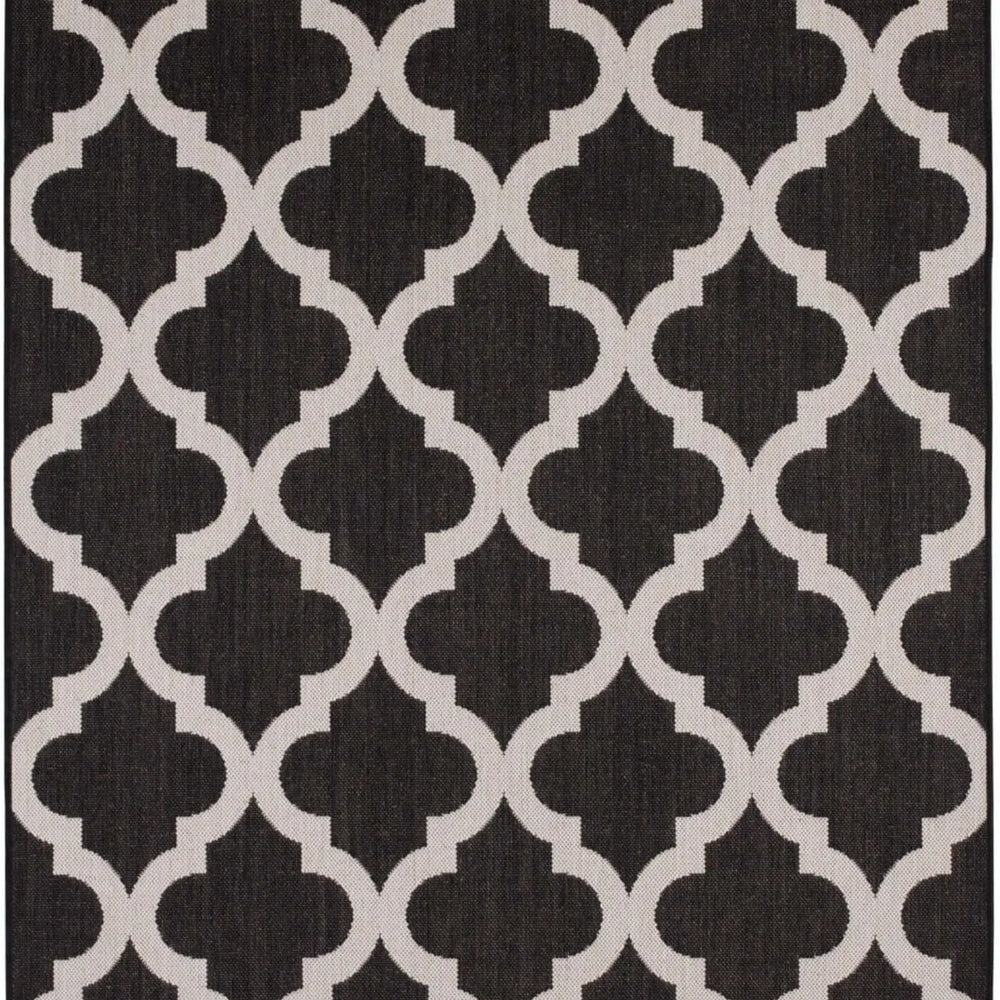 Ecology Outdoor Rug Black | 400B The Rugs