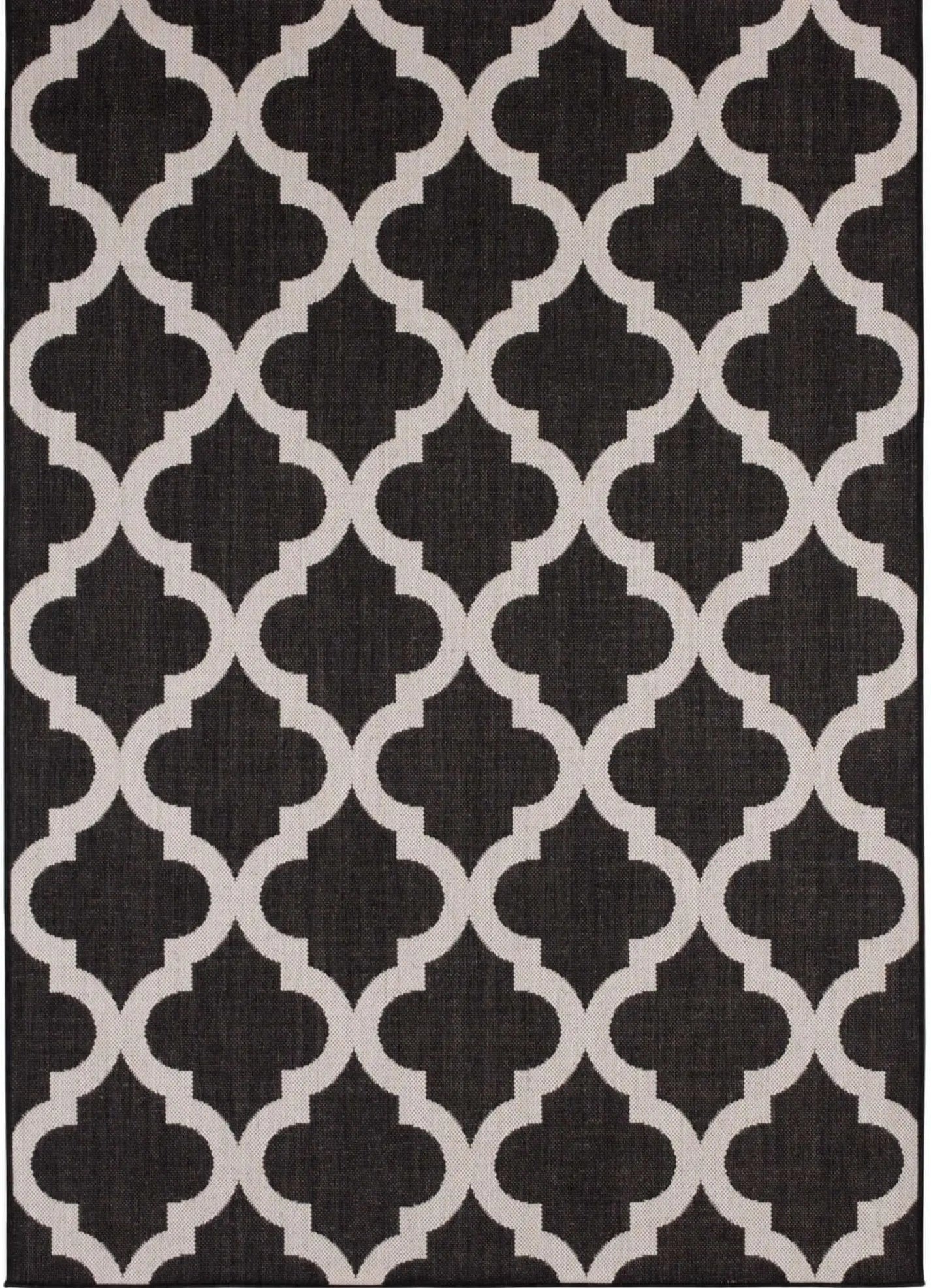 Ecology Outdoor Rug Black | 400B The Rugs
