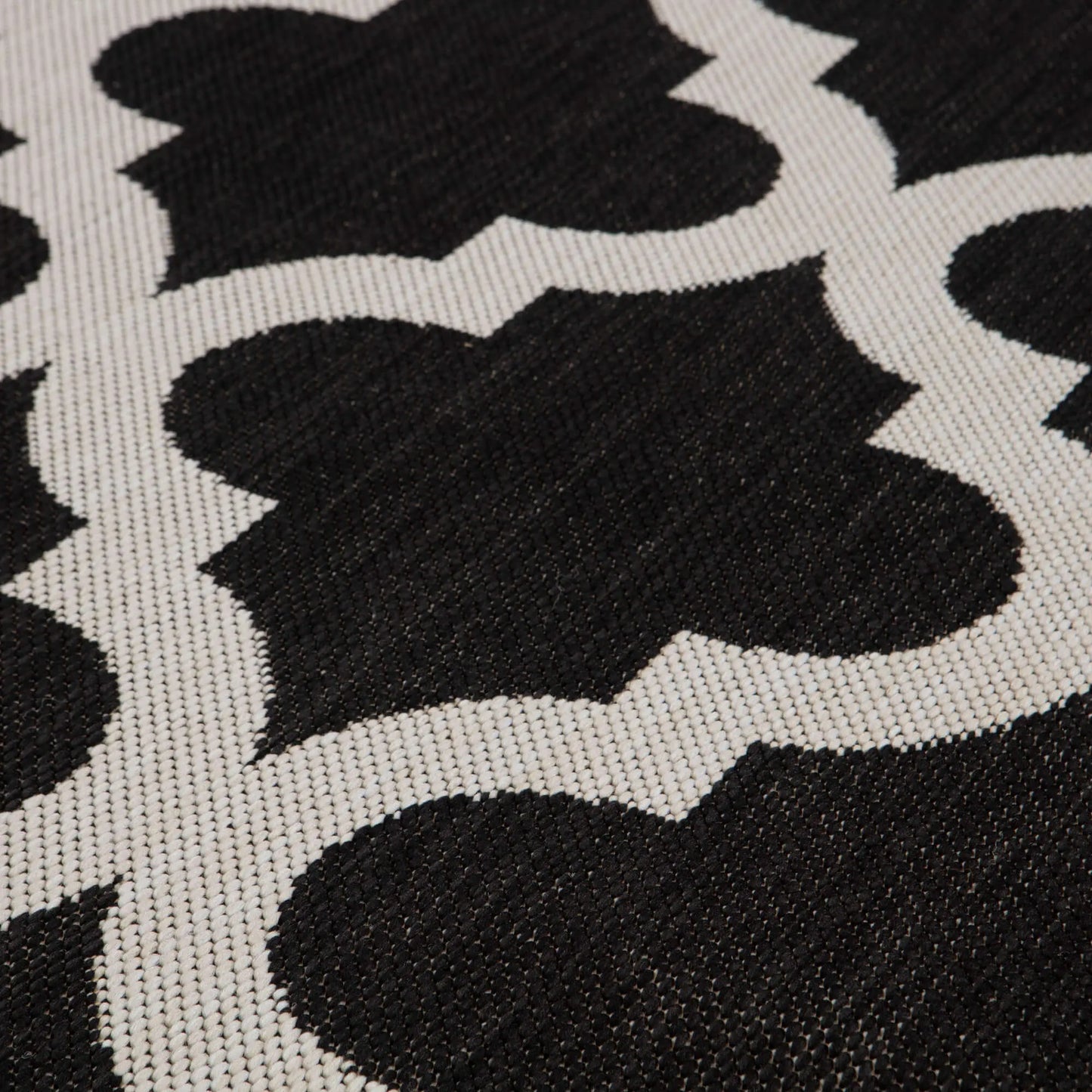 Ecology Outdoor Rug Black | 400B The Rugs