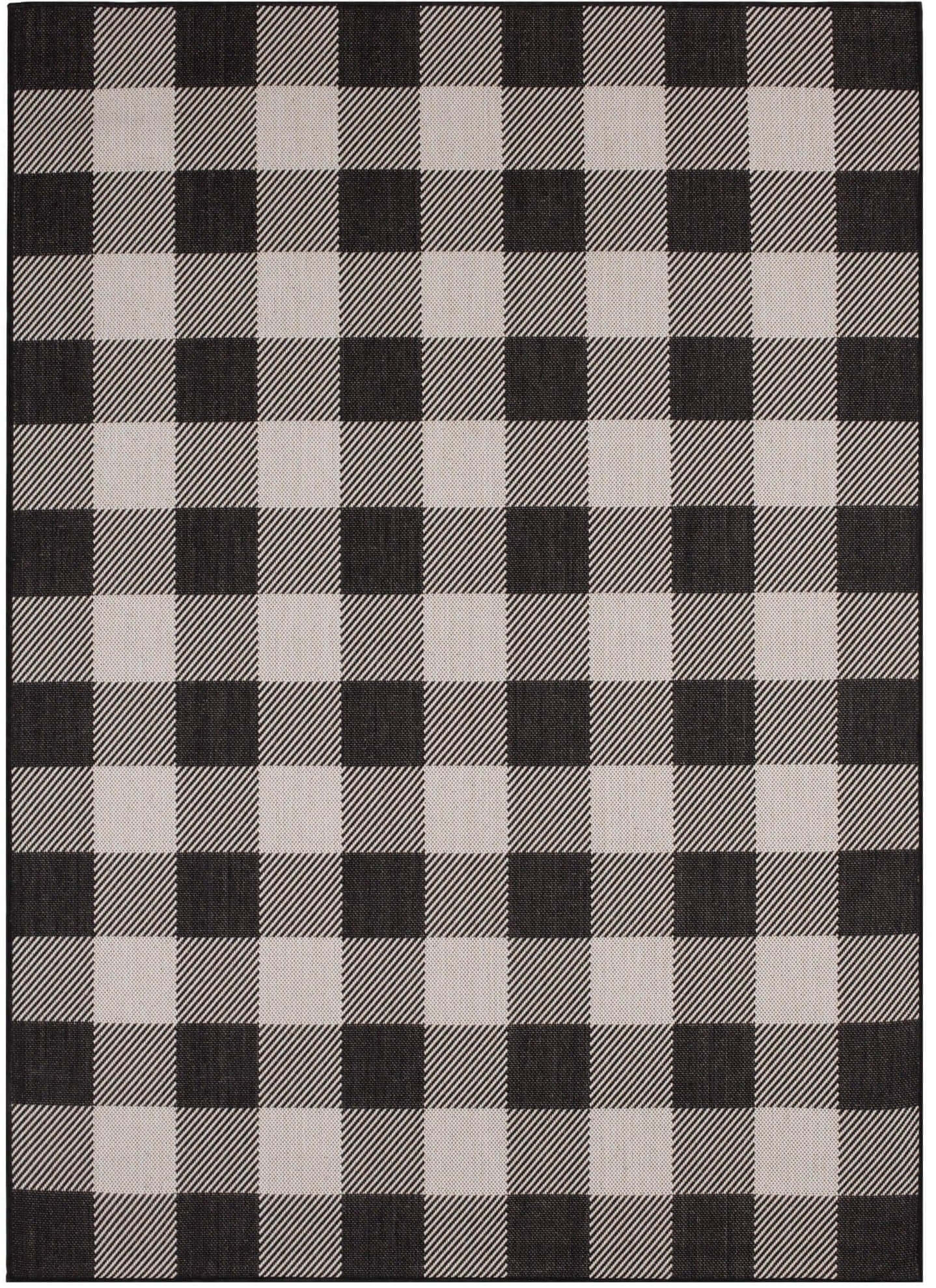 Ecology Outdoor Rug Black | 700BL The Rugs