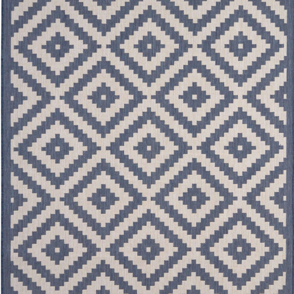 Ecology Outdoor Rug Blue| 100blu The Rugs