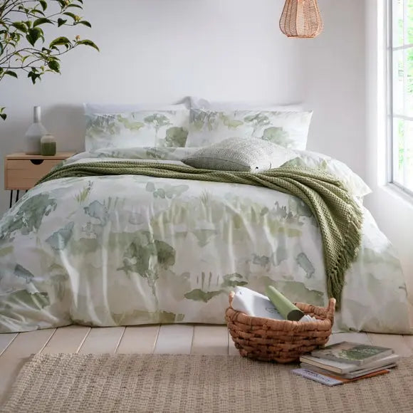 Edale Duvet Cover and Pillowcase Set Dunelm