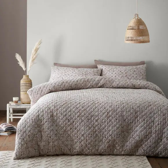 Edie Duvet Cover & Pillowcase Set Dunelm