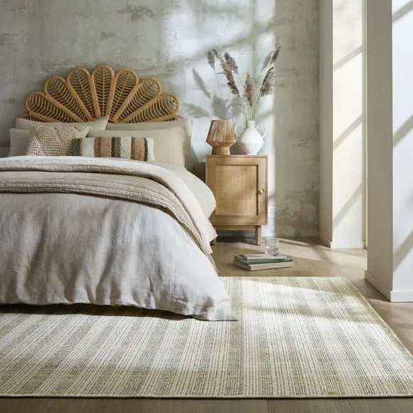 Edited Life Striped Washable Rug Dunelm