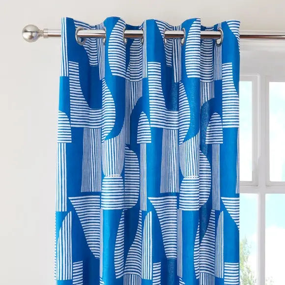 Elements Ezra Blackout Eyelet Curtains Dunelm