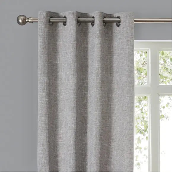 Elements Jenson Eyelet Curtains Dunelm