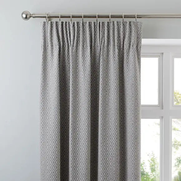 Elements Oslo Pencil Pleat Curtains Dunelm