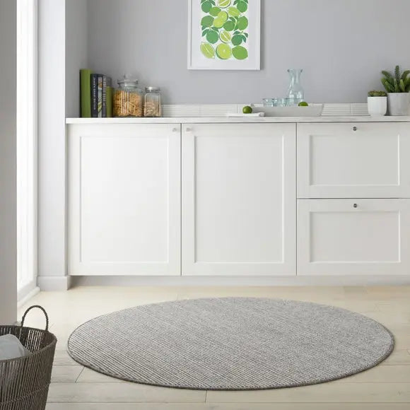 Eleni Washable Round Rug Dunelm