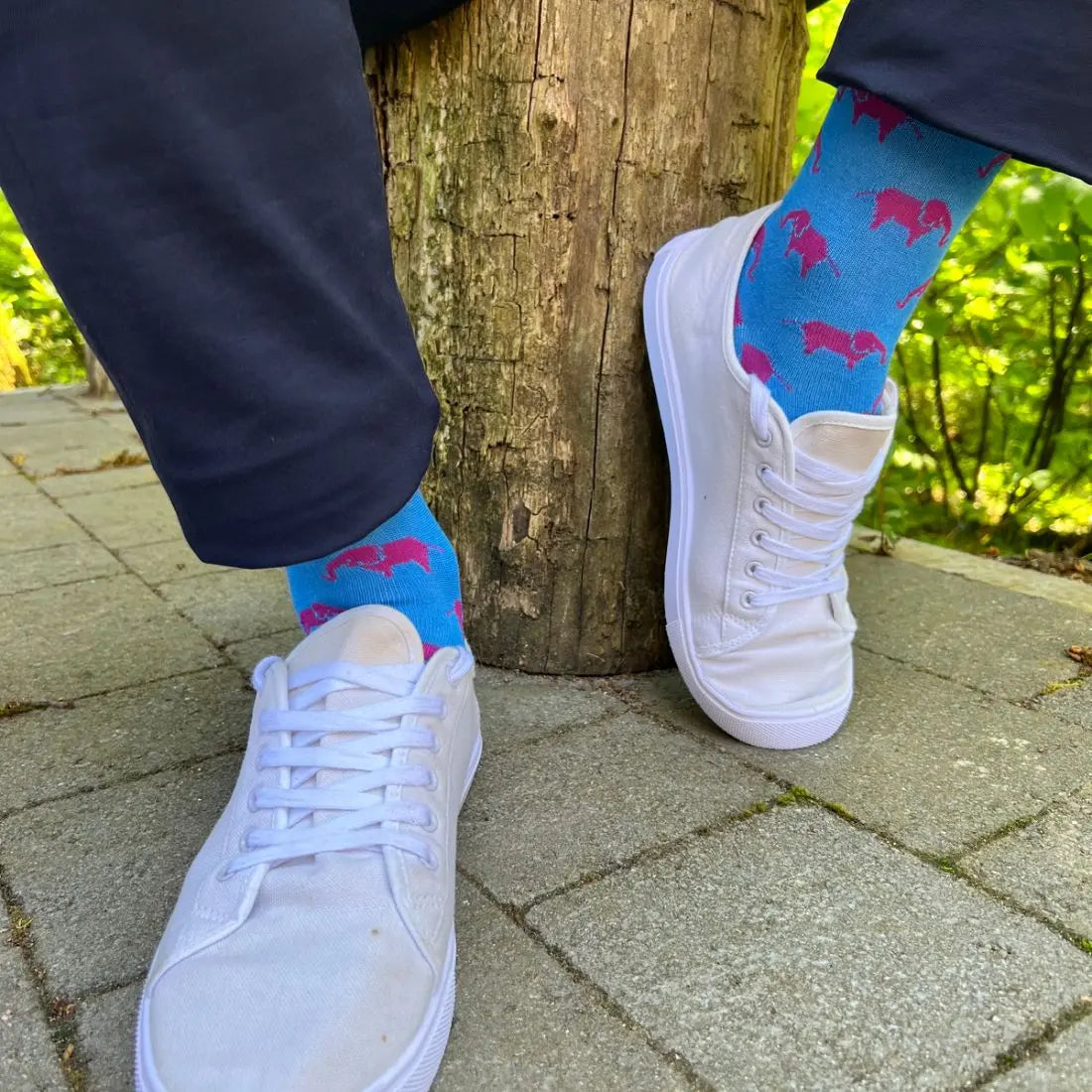 Elephant Bamboo Socks Swole Panda