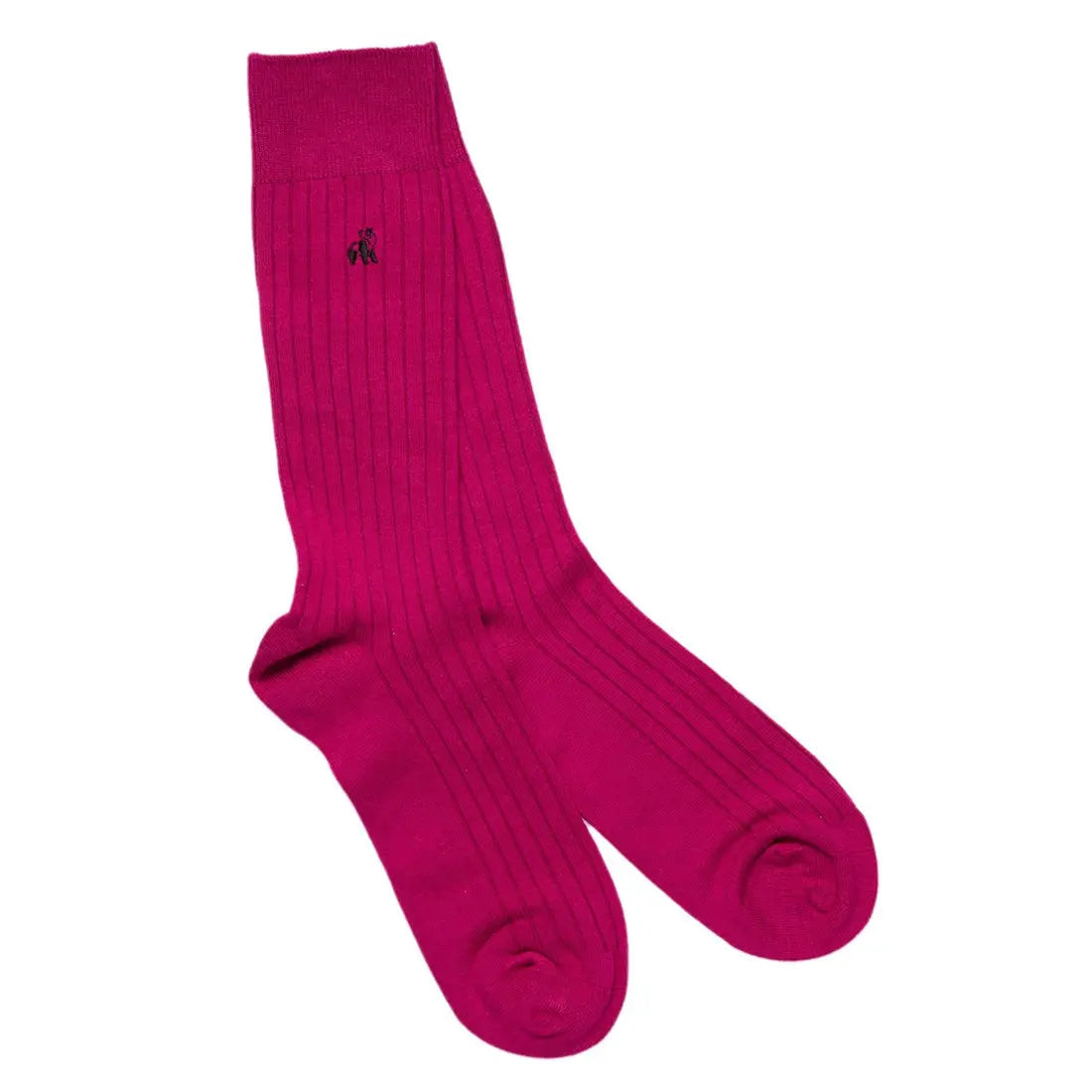 Elephant & Flamingo Bamboo Sock Bundle - Four Pairs Swole Panda