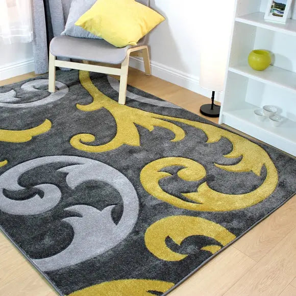 Elude Hand Carved Rug Dunelm