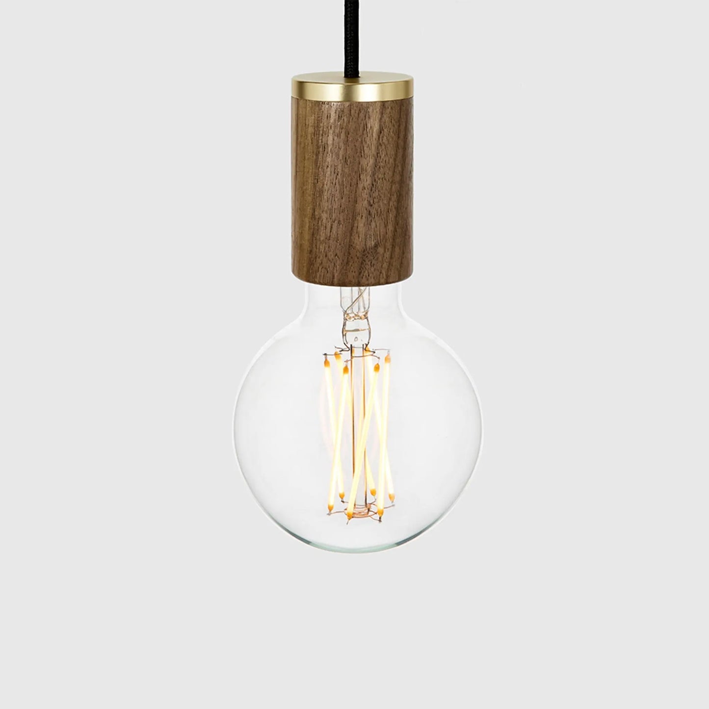 Elva Pendant Light Non-Tinted in Walnut Tala