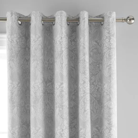 Emelie Blackout Eyelet Curtains Dunelm