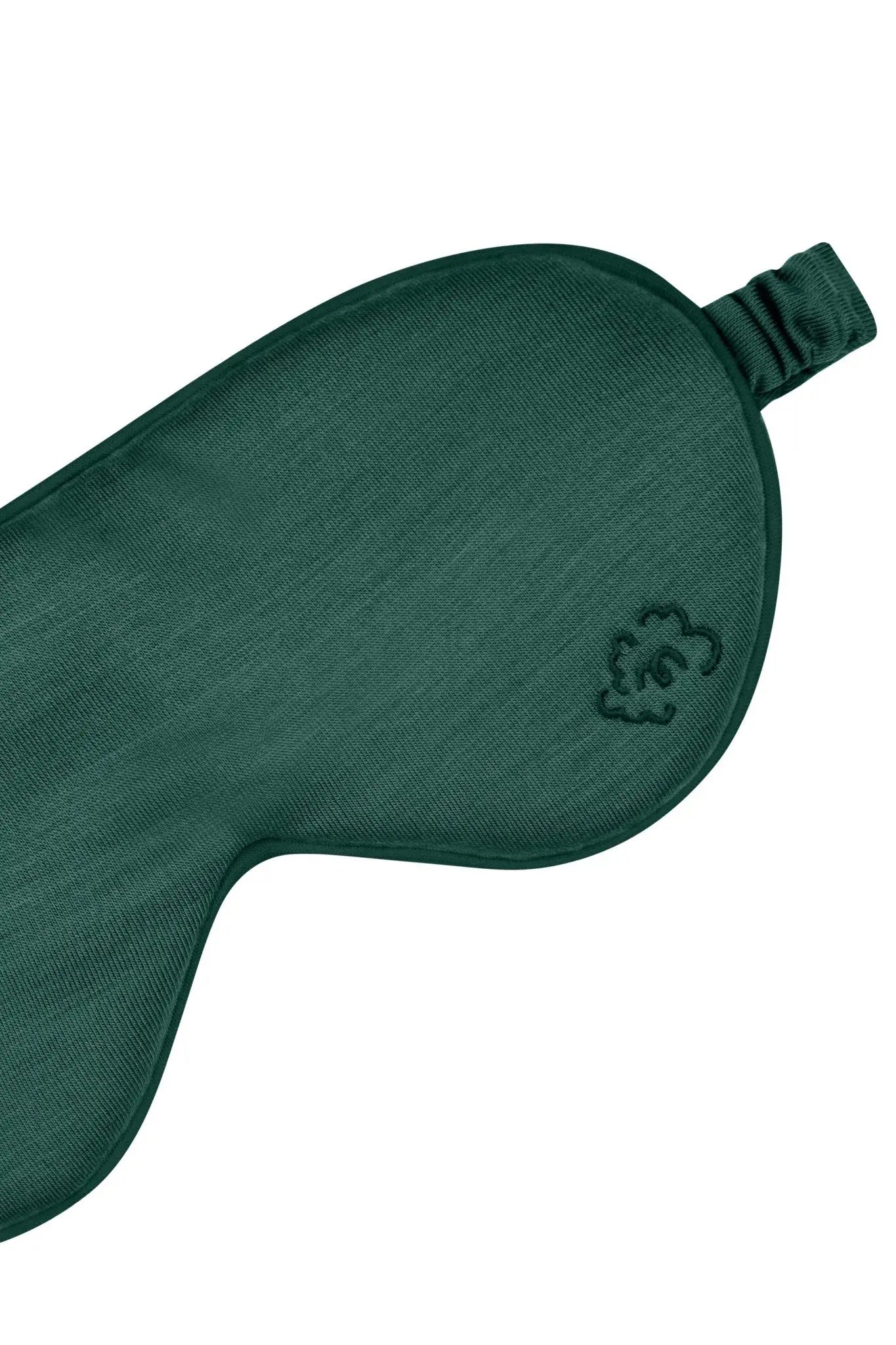 Emerald Green Pure Merino Sleepy Eye Mask Smalls Merino