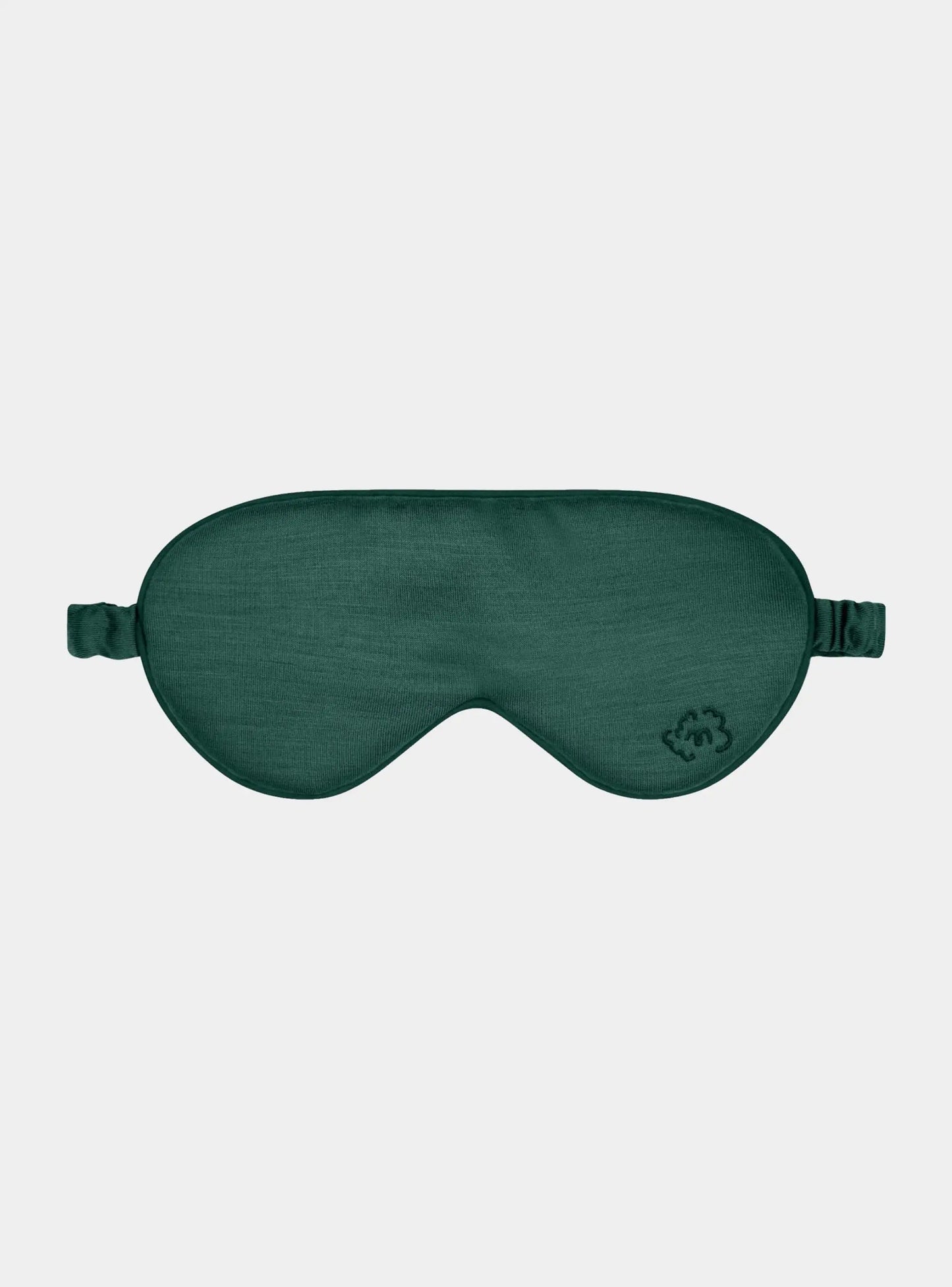 Emerald Green Pure Merino Sleepy Eye Mask Smalls Merino