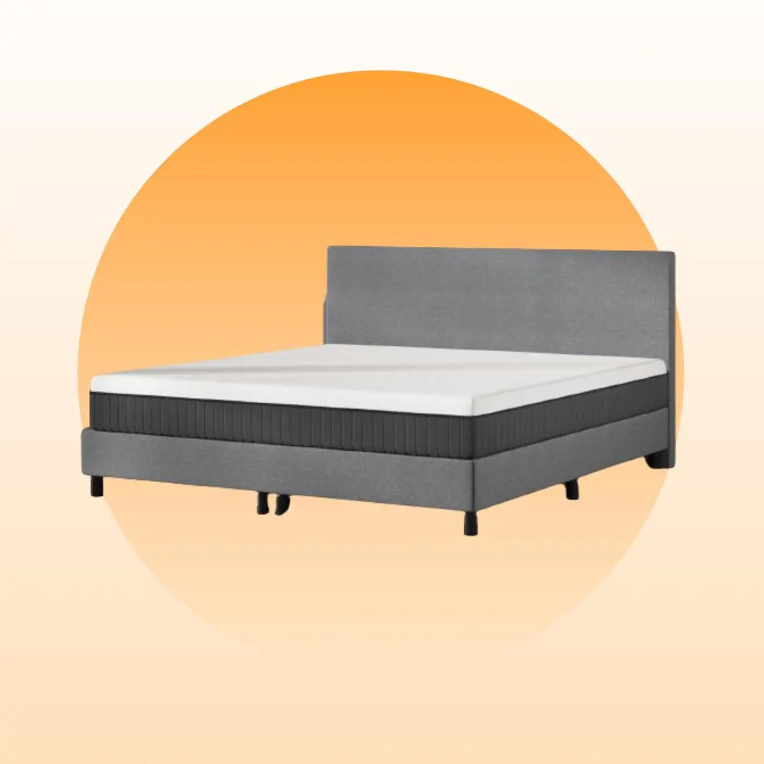 Dark Grey Deluxe Hotel Bed