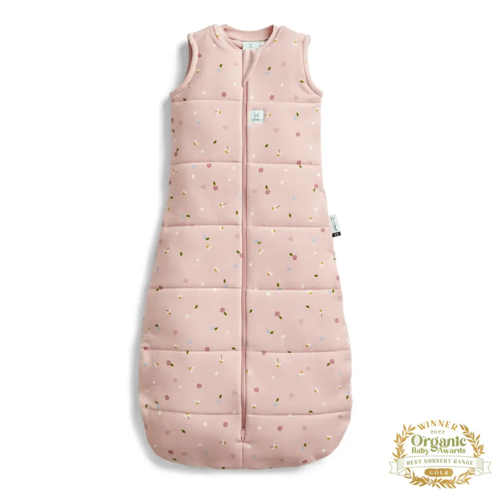 ErgoPouch - Organic  Winter Jersey Sleeping Bag - Daisies - 2.5 TOG ergoPouch