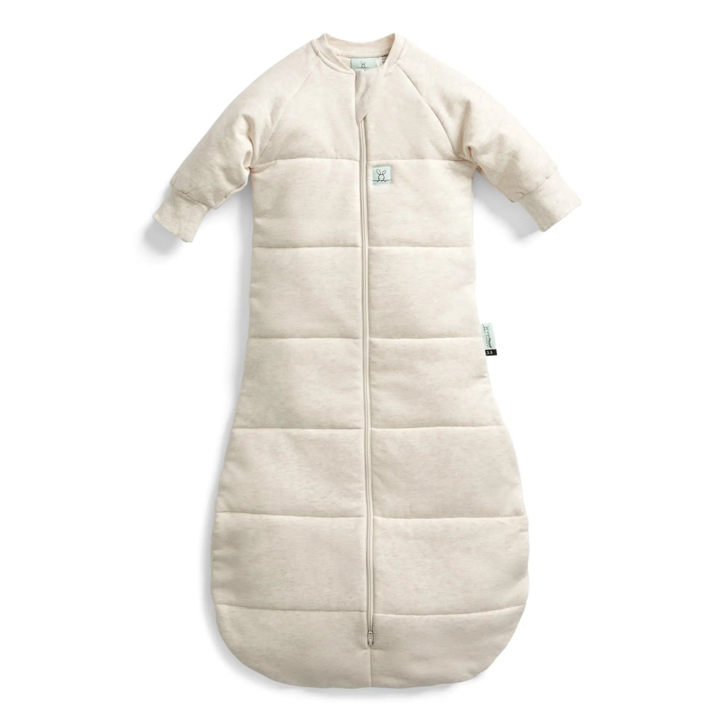 ErgoPouch - Organic  Winter Jersey Sleeping Bag - Oatmeal - 3.5 TOG ergoPouch