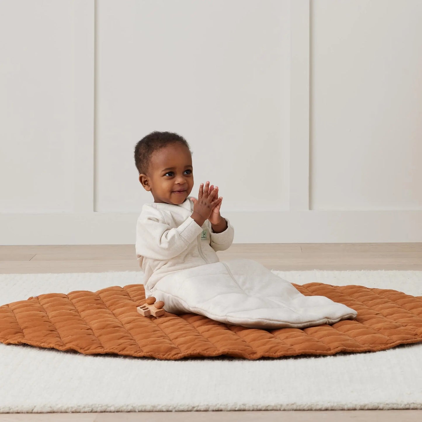 ErgoPouch - Organic  Winter Jersey Sleeping Bag - Oatmeal - 3.5 TOG ergoPouch