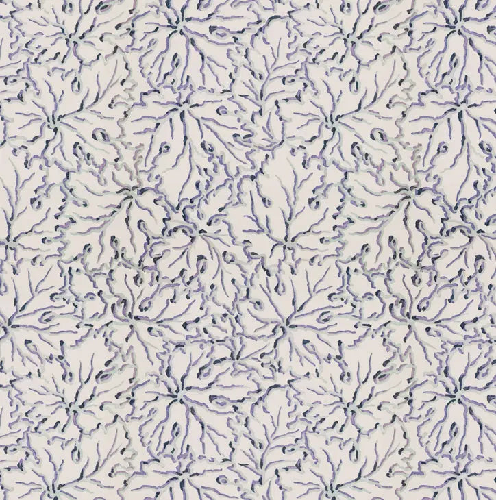 Ethereal Leaves - in Misty - Wallpaper Print~Sisters