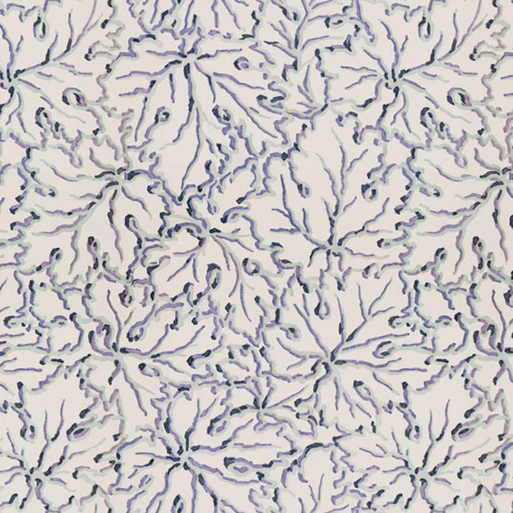 Ethereal Leaves - in Misty - Wallpaper Print~Sisters