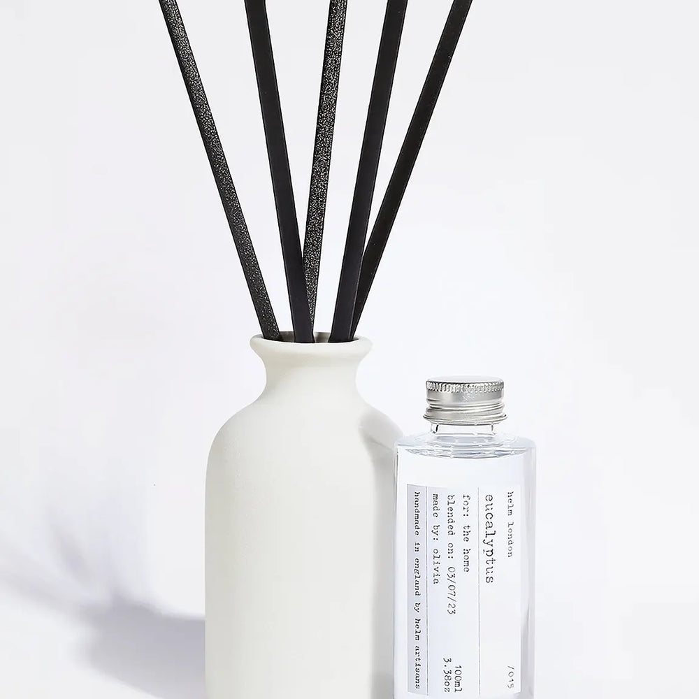 Eucalyptus Ceramic Reed Diffuser - 100ml Helm London