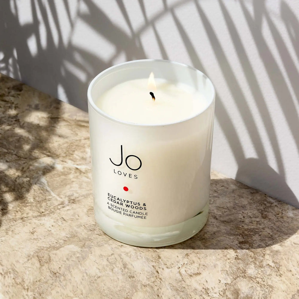 Eucalyptus & Cedar Woods A Home Candle by Jo Loves Jo Loves