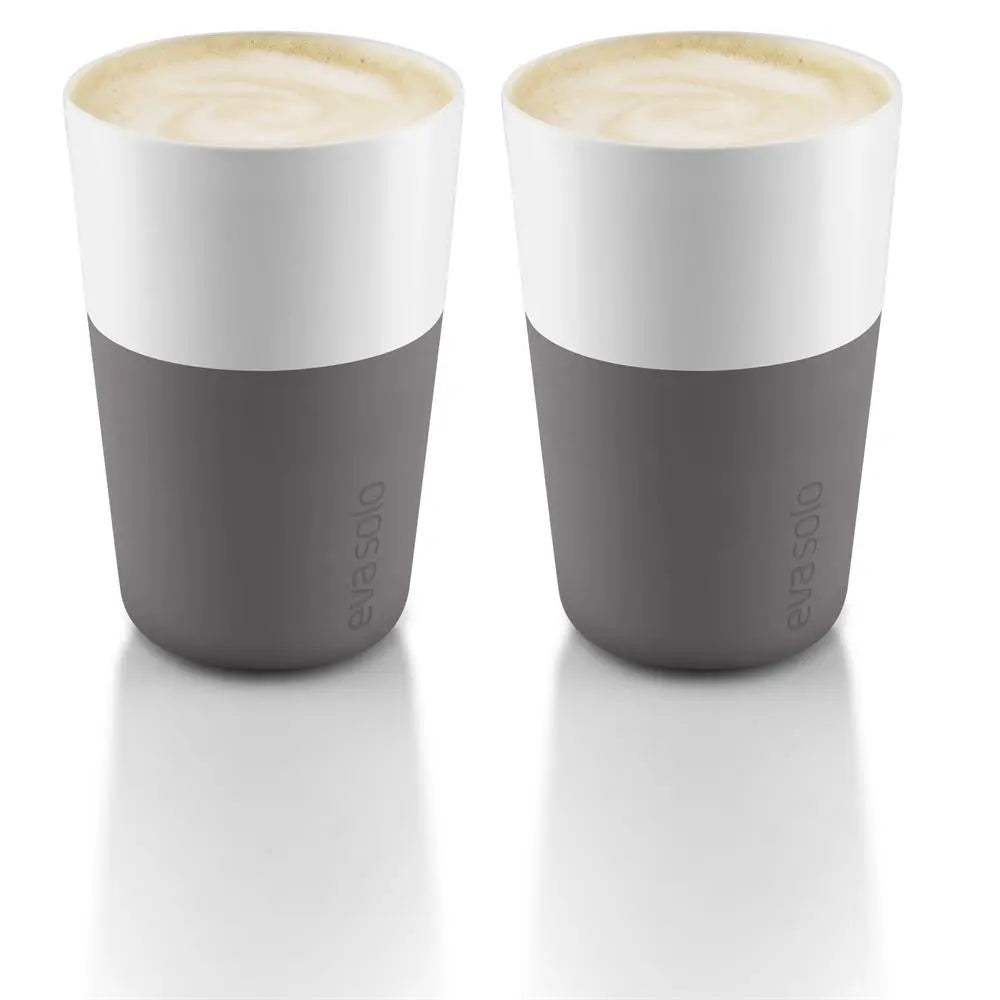 Eva Solo Eva Solo Cafe Latte Mug 2 Pack Elephant Grey Eva Solo