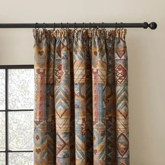 Evander Pencil Pleat Curtains Dunelm