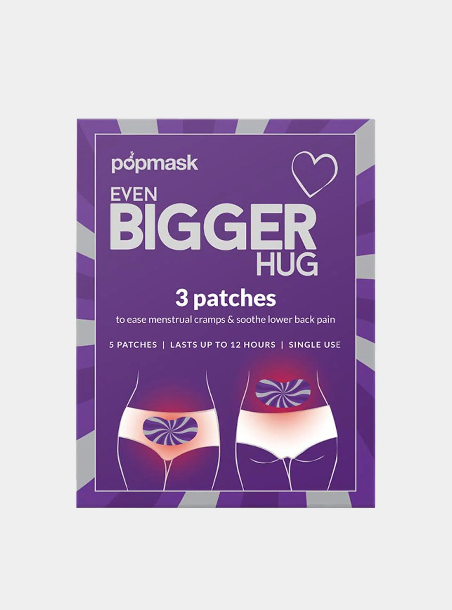 Even Bigger Hug Self-Heating Patches Popmask London