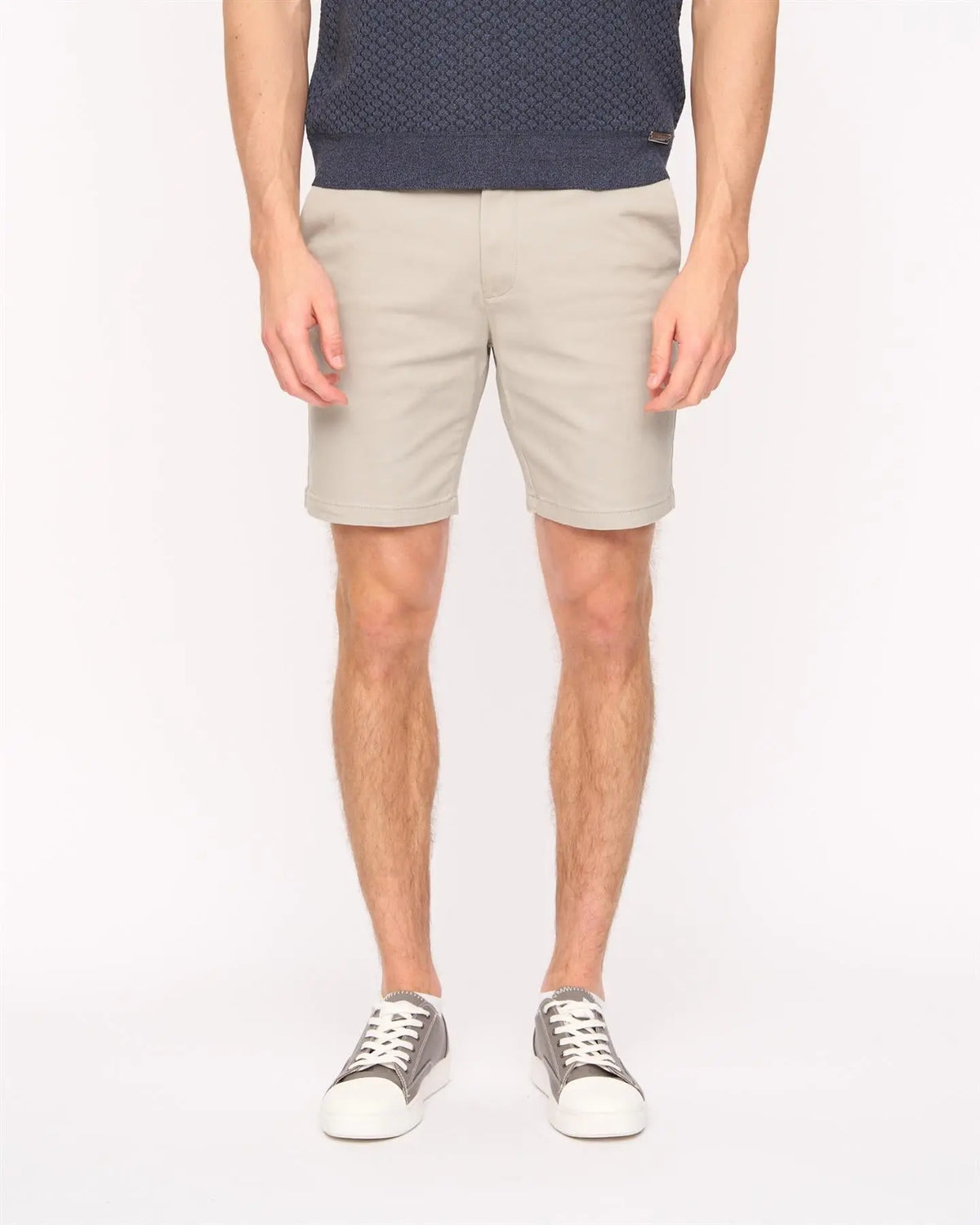 Everett Chino Shorts Light Grey Duck and Cover