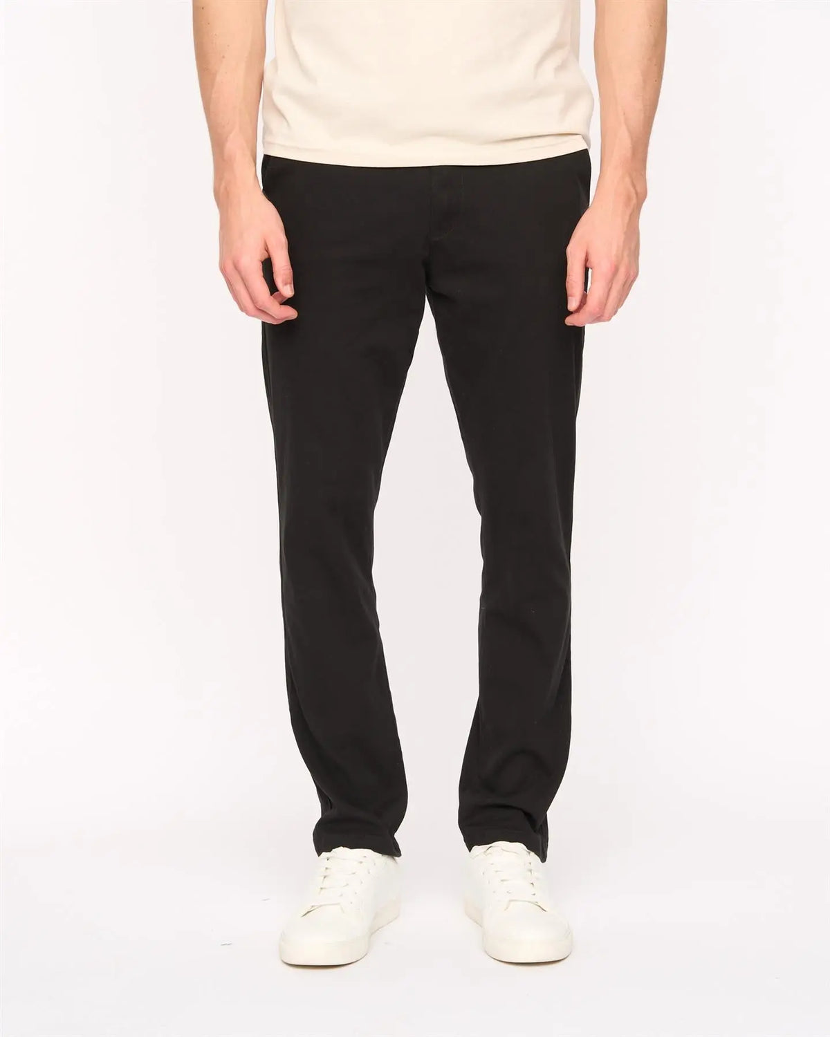 Everett Chinos Black Duck and Cover