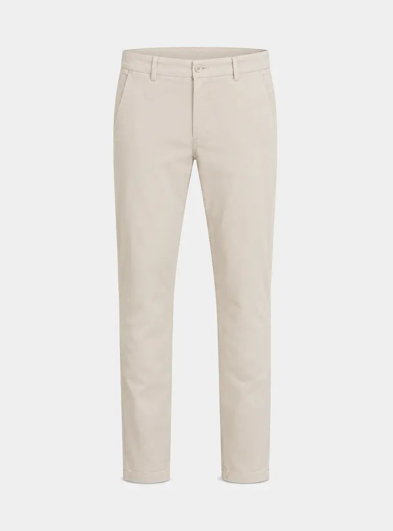 Everett Chinos Light Grey Duck and Cover