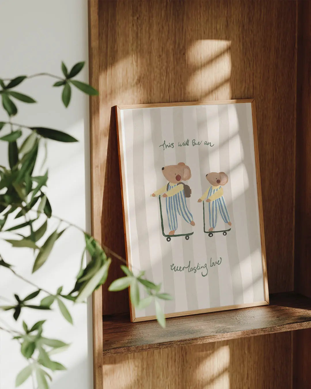 Everlasting Love - Mice Brothers Art Print Lion & The Pear
