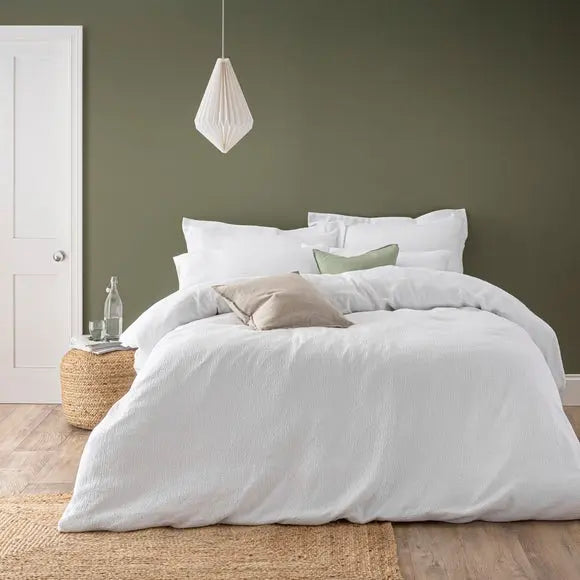 Everlee 100% Cotton Duvet Cover and Pillowcase Set Dunelm