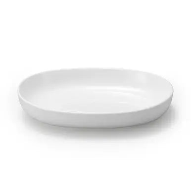 Everyday Tableware Oval Bowl | White MUJI UK