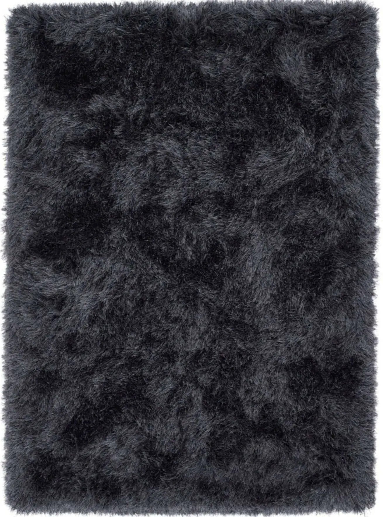 Extravagance Dark Grey Shaggy Rug The Rugs