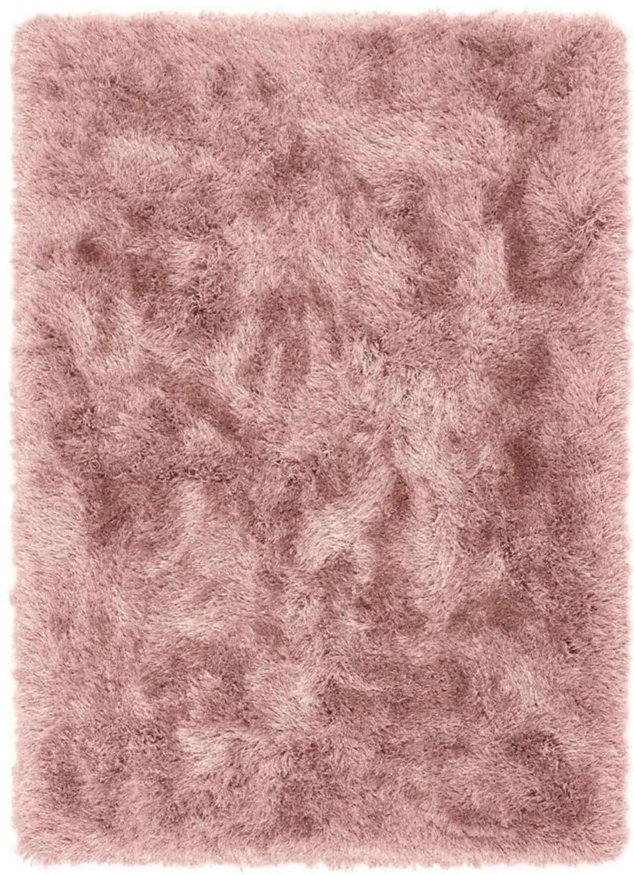 Extravagance Rose Shaggy Rug The Rugs