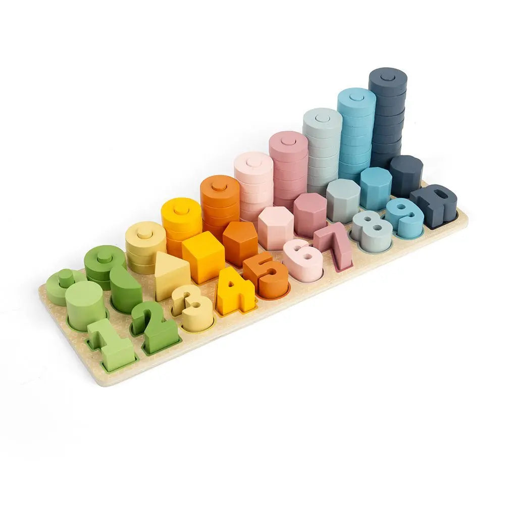 FSC® Certified 1-10 Counting Board Toby Tiger