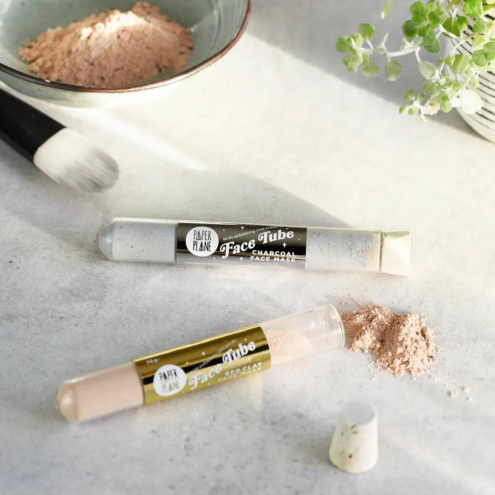 Face Tube Clay Mask Paper Plane