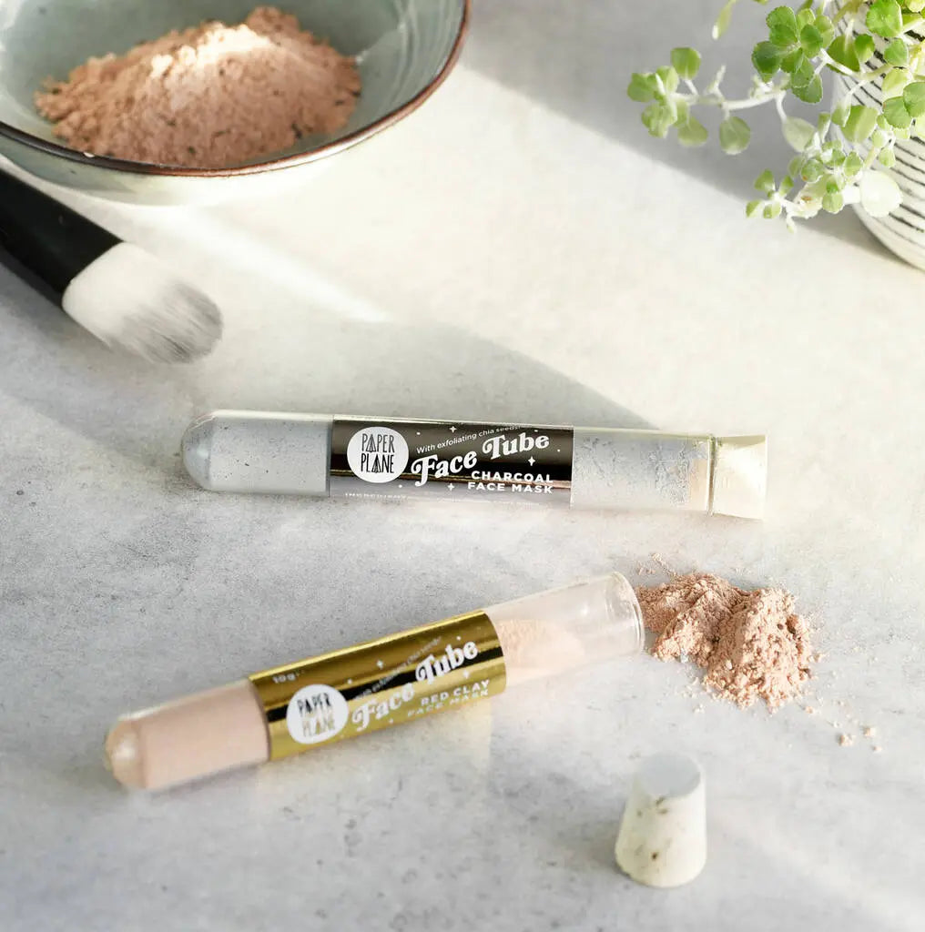 Face Tube Clay Mask Paper Plane
