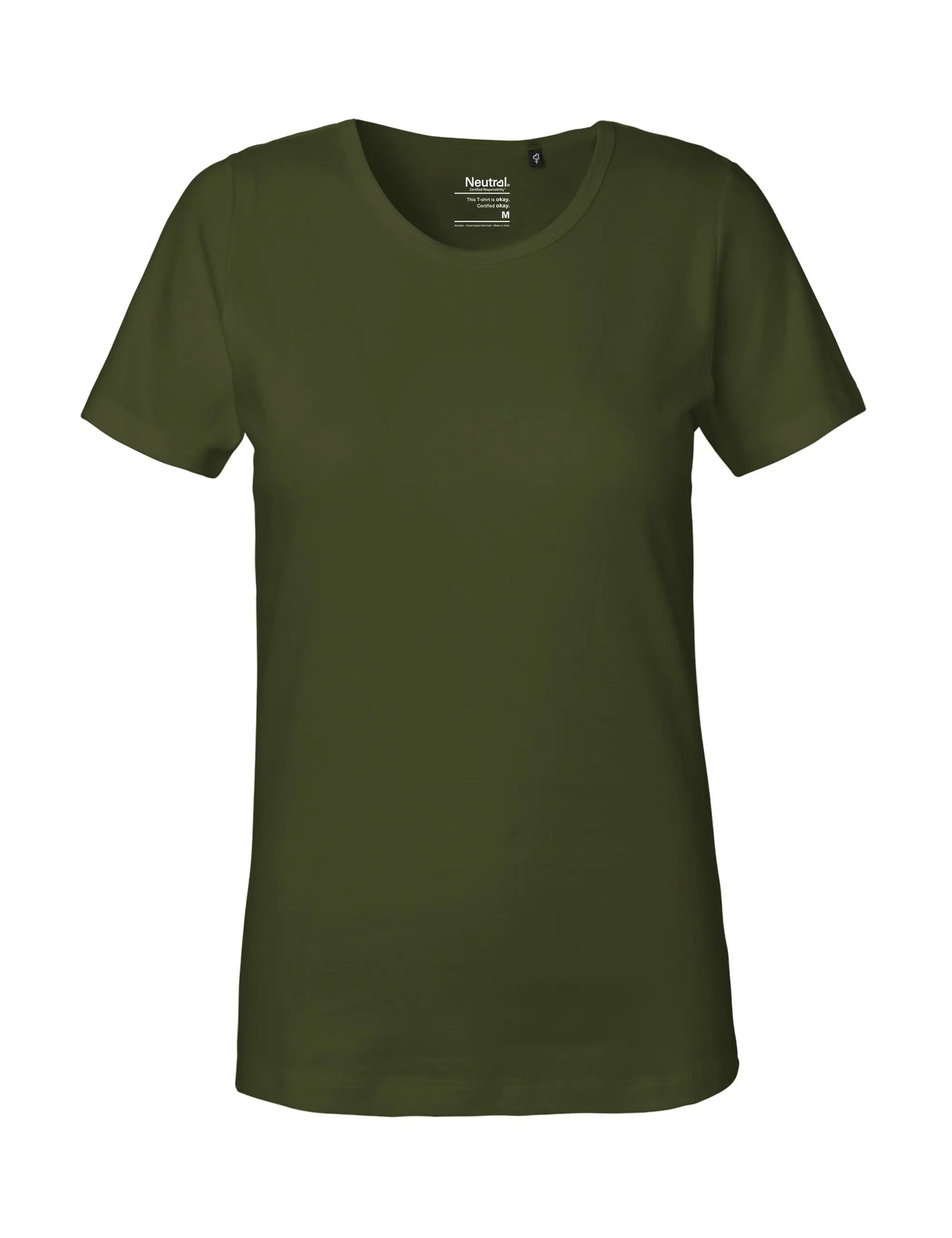 Fairtrade Organic Heavy Interlock T-shirt: Womens Earth Wardrobe