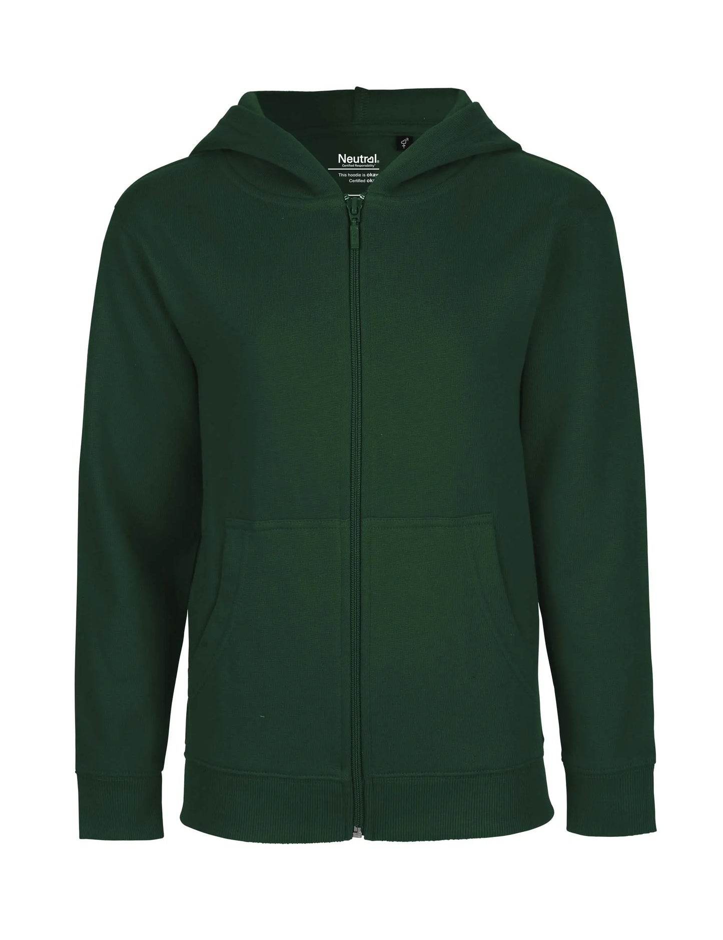 Fairtrade Organic Kids Zipped Hoodie Earth Wardrobe