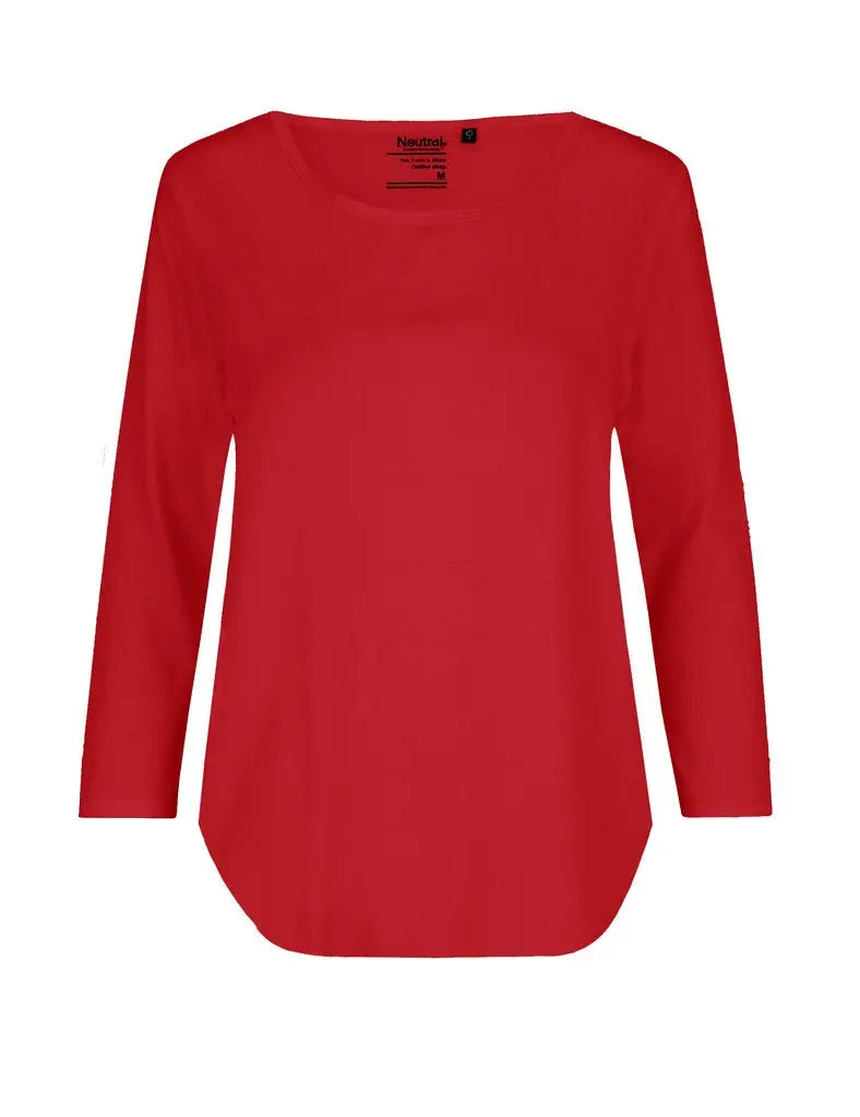 Fairtrade Organic Loose 3/4 Sleeve T-shirt Earth Wardrobe